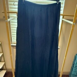 ASOS Black Maxi Skirt - Flowing A-Line Silhouette